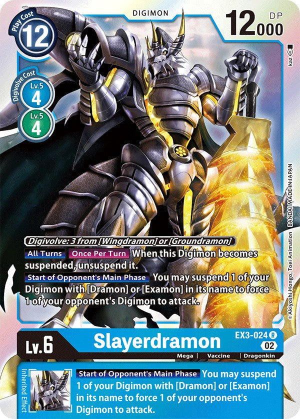 Slayerdramon [EX3-024] [Draconic Roar] | Anubis Games and Hobby