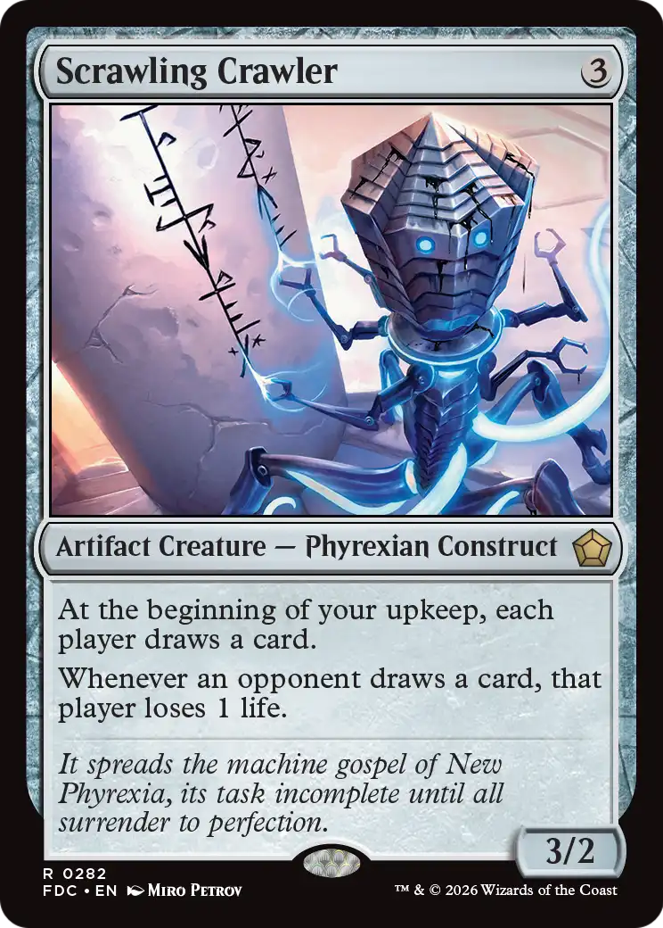 Scrawling Crawler [Foundations Commander] | Anubis Games and Hobby