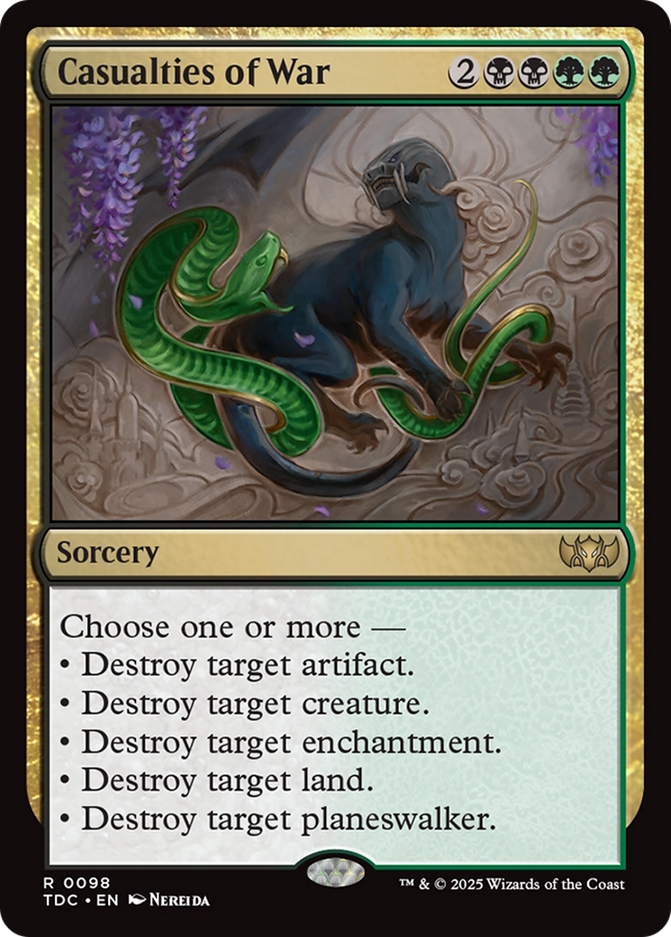 Casualties of War [Tarkir: Dragonstorm Commander] | Anubis Games and Hobby