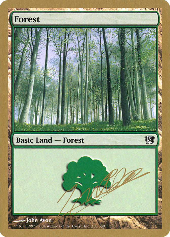 Forest (jn350) (Julien Nuijten) [World Championship Decks 2004] | Anubis Games and Hobby