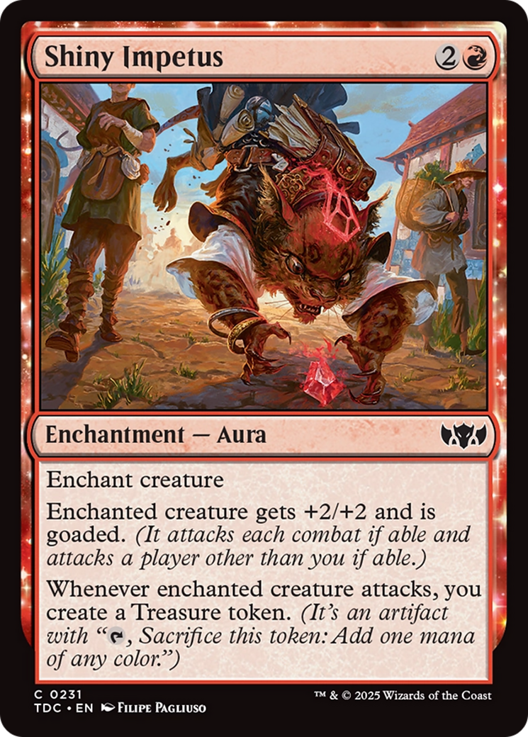 Shiny Impetus [Tarkir: Dragonstorm Commander] | Anubis Games and Hobby