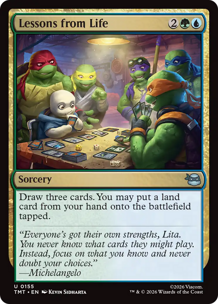 Lessons from Life [Teenage Mutant Ninja Turtles] | Anubis Games and Hobby