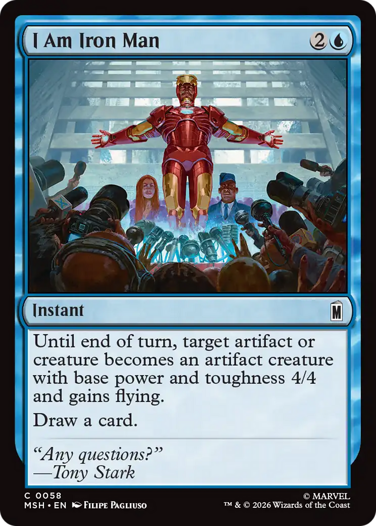 I Am Iron Man [Marvel Super Heroes] | Anubis Games and Hobby