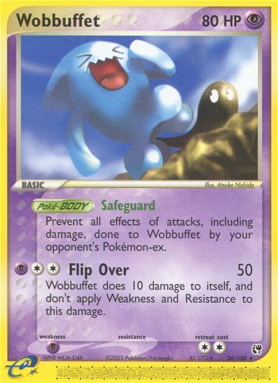 Wobbuffet (26/100) [EX: Sandstorm] | Anubis Games and Hobby