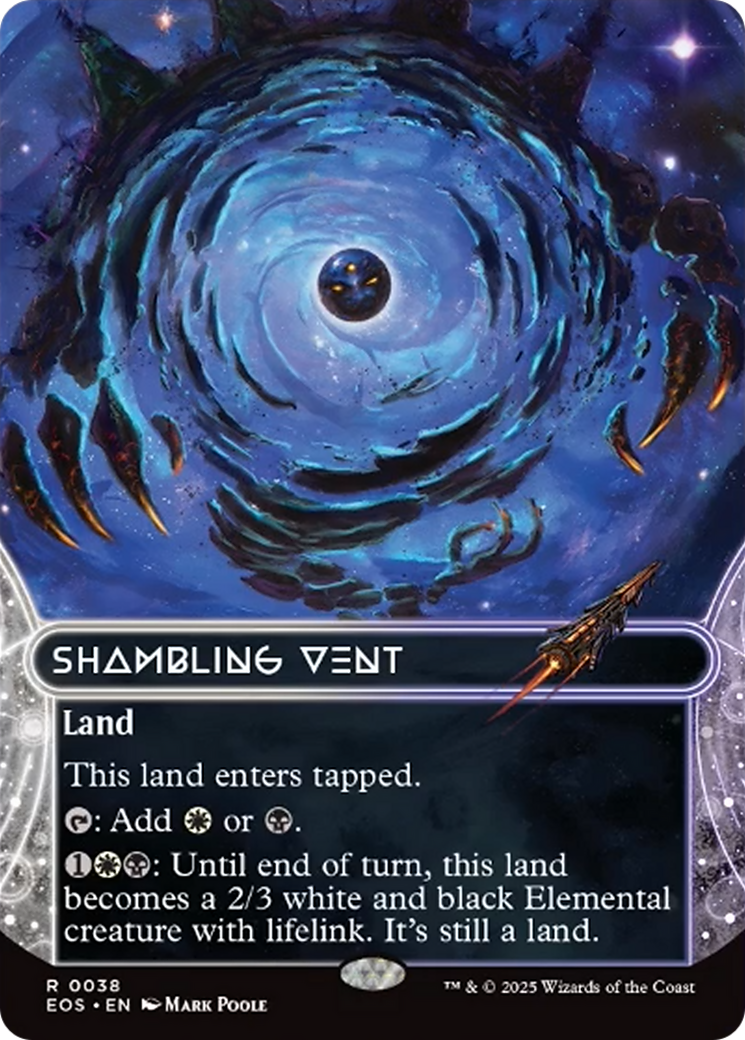 Shambling Vent (0038) (Borderless) [Edge of Eternities: Stellar Sights] | Anubis Games and Hobby
