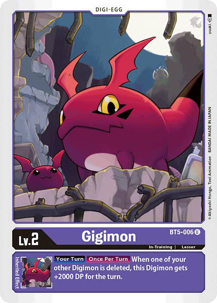 Gigimon [BT5-006] [Battle of Omni] | Anubis Games and Hobby