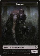 Devil // Zombie Double-Sided Token [Dungeons & Dragons: Adventures in the Forgotten Realms Tokens] | Anubis Games and Hobby