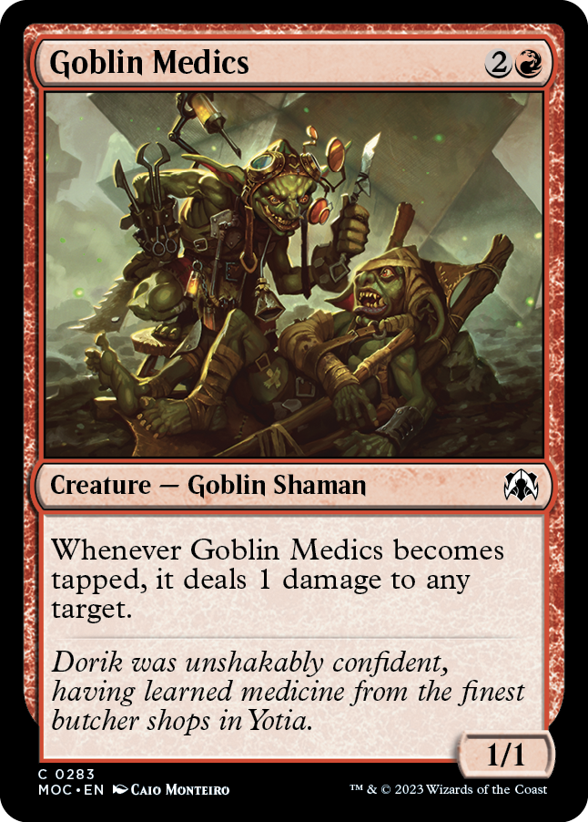 Goblin Medics [March of the Machine Commander] | Anubis Games and Hobby