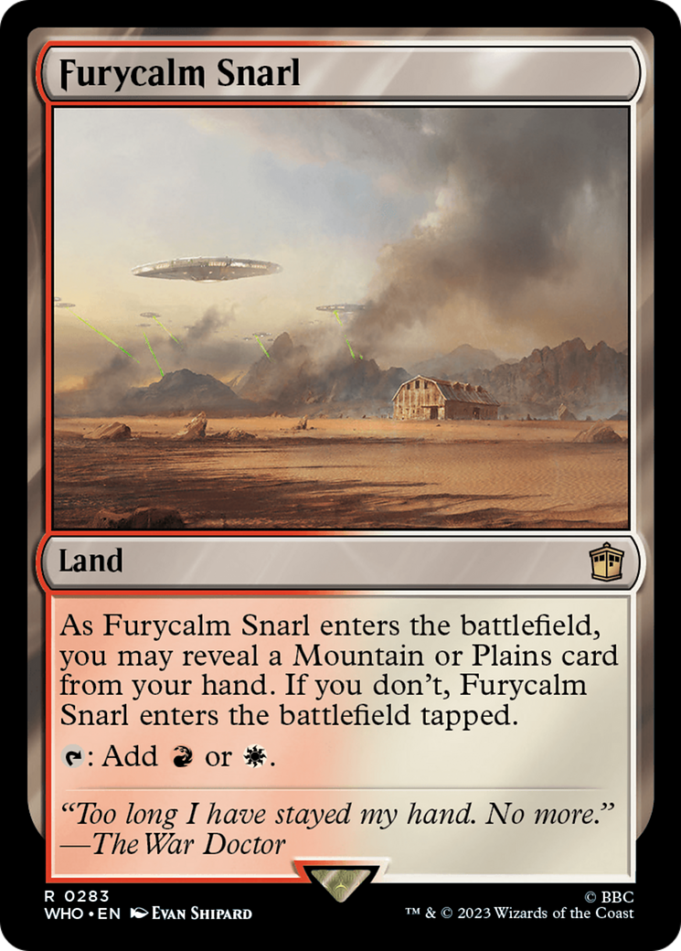 Furycalm Snarl [Doctor Who] | Anubis Games and Hobby