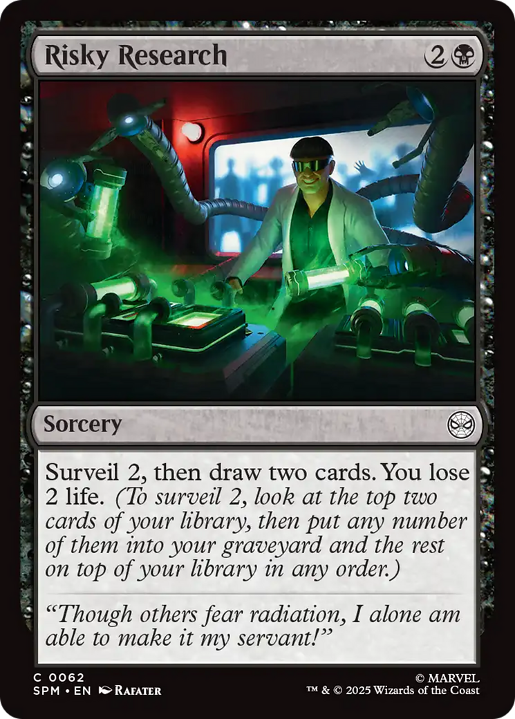 Risky Research [Marvel's Spider-Man] | Anubis Games and Hobby