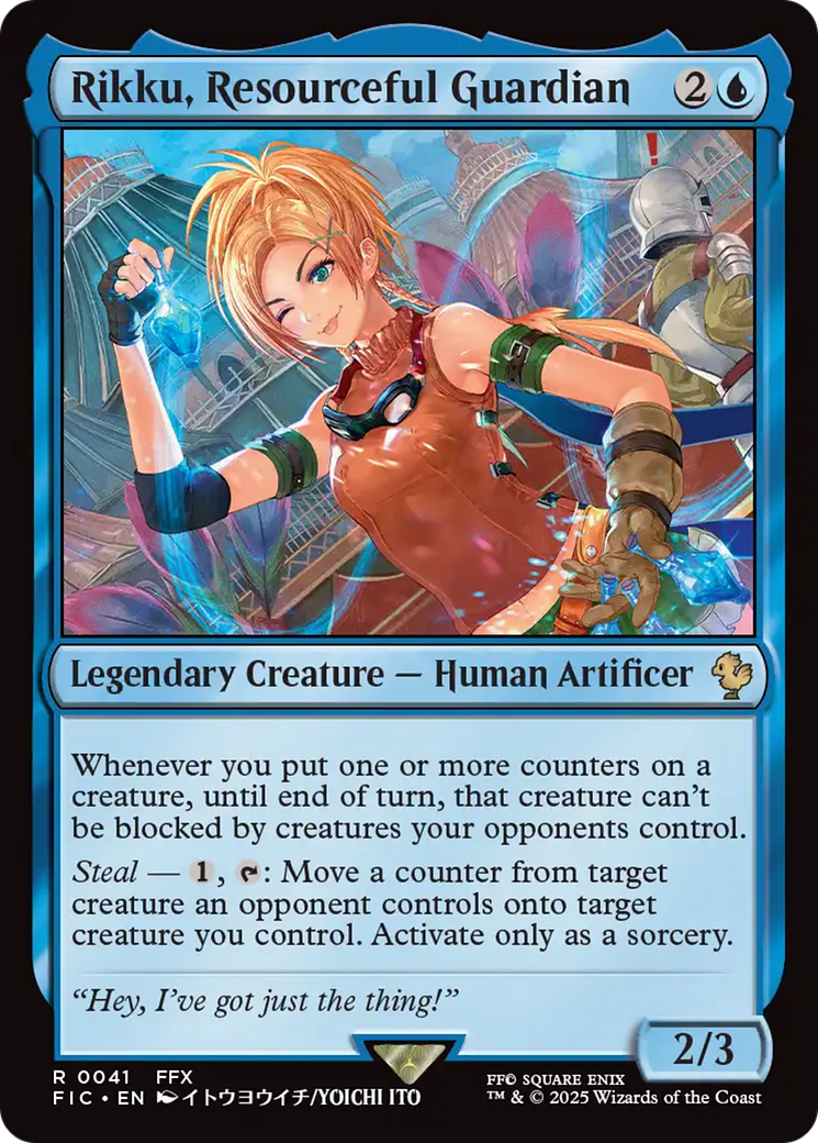 Rikku, Resourceful Guardian [FINAL FANTASY Commander] | Anubis Games and Hobby