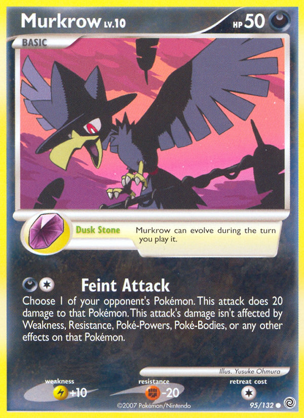 Murkrow (95/132) [Diamond & Pearl: Secret Wonders] | Anubis Games and Hobby