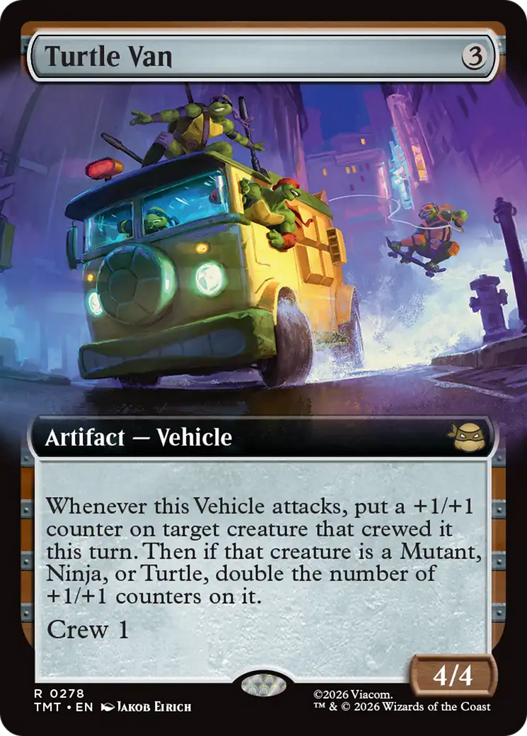 Turtle Van (Extended Art) [Teenage Mutant Ninja Turtles] | Anubis Games and Hobby