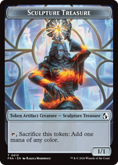 Sculpture Treasure // Beast Double-Sided Token [Reality Fracture Tokens] | Anubis Games and Hobby