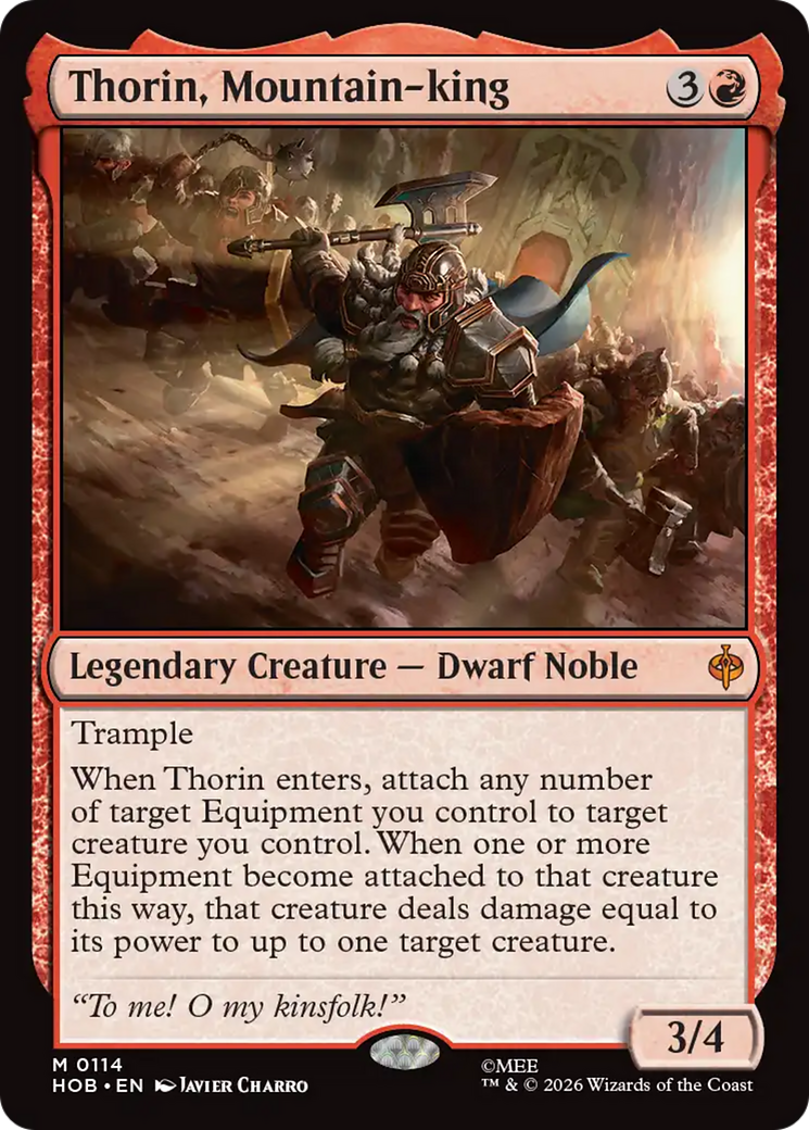 Thorin, Mountain-king [The Hobbit] | Anubis Games and Hobby