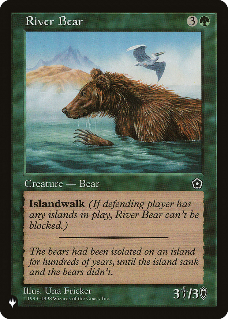 River Bear [The List Reprints] | Anubis Games and Hobby