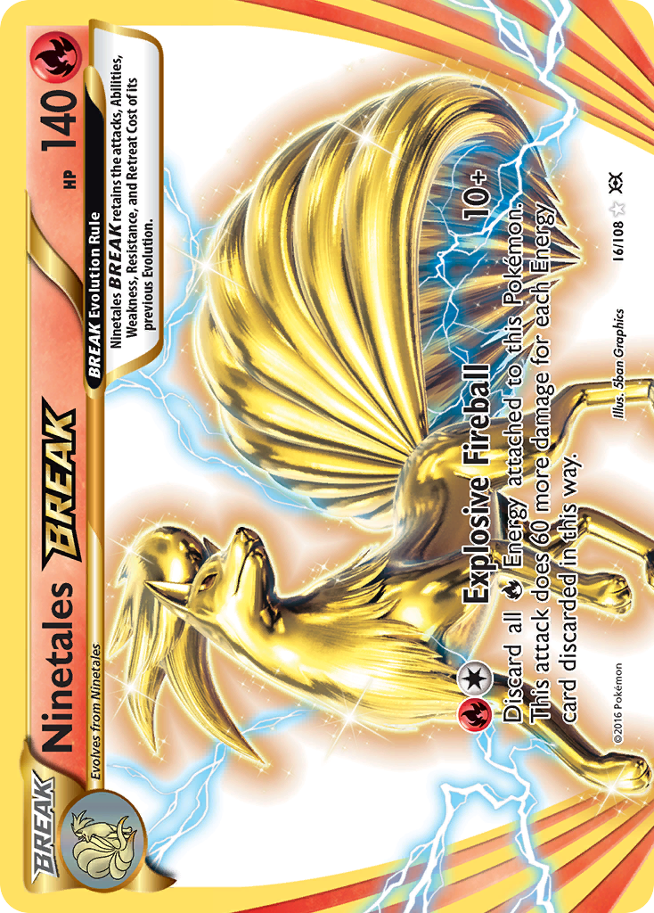 Ninetales BREAK (16/108) [XY: Evolutions] | Anubis Games and Hobby