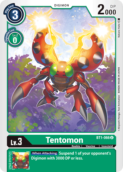 Tentomon [BT1-066] [Release Special Booster Ver.1.0] | Anubis Games and Hobby