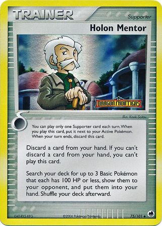 Holon Mentor (75/101) (Stamped) [EX: Dragon Frontiers] | Anubis Games and Hobby