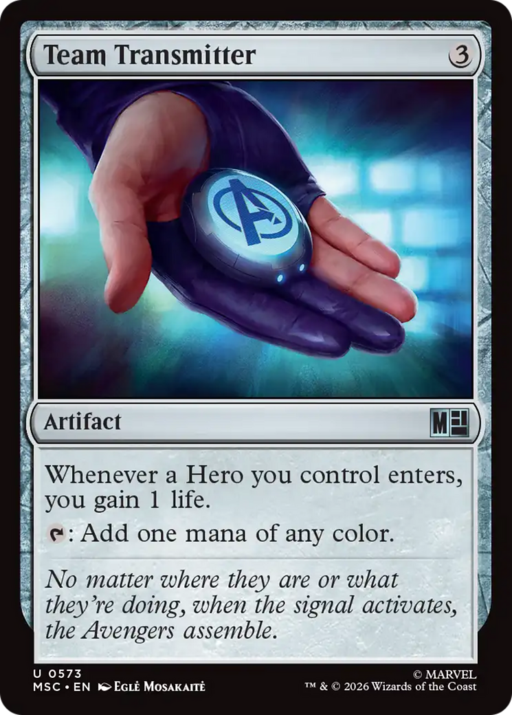 Team Transmitter [Marvel Super Heroes Commander] | Anubis Games and Hobby