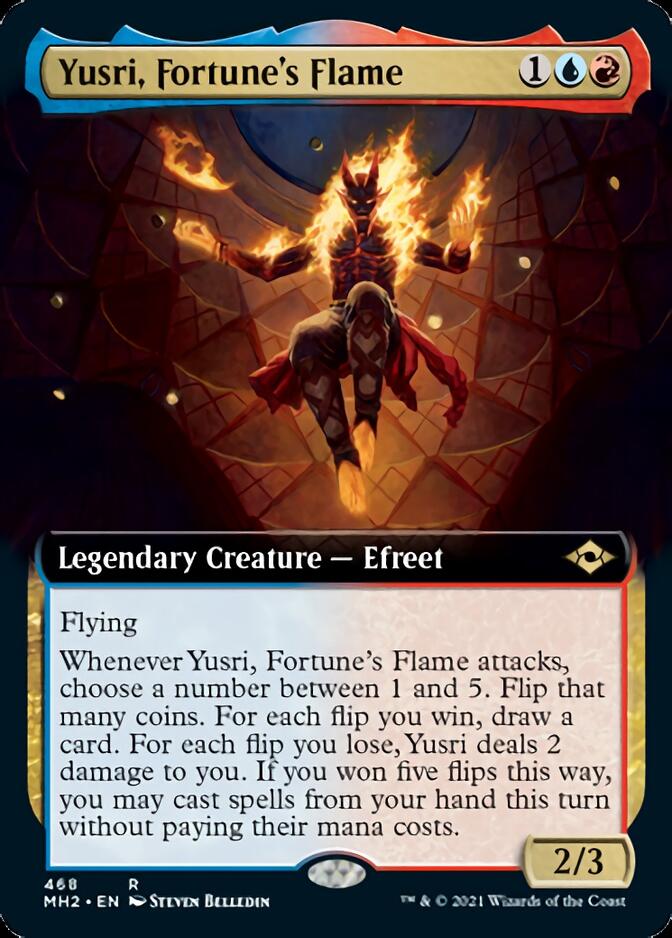 Yusri, Fortune's Flame (Extended Art) [Modern Horizons 2] | Anubis Games and Hobby