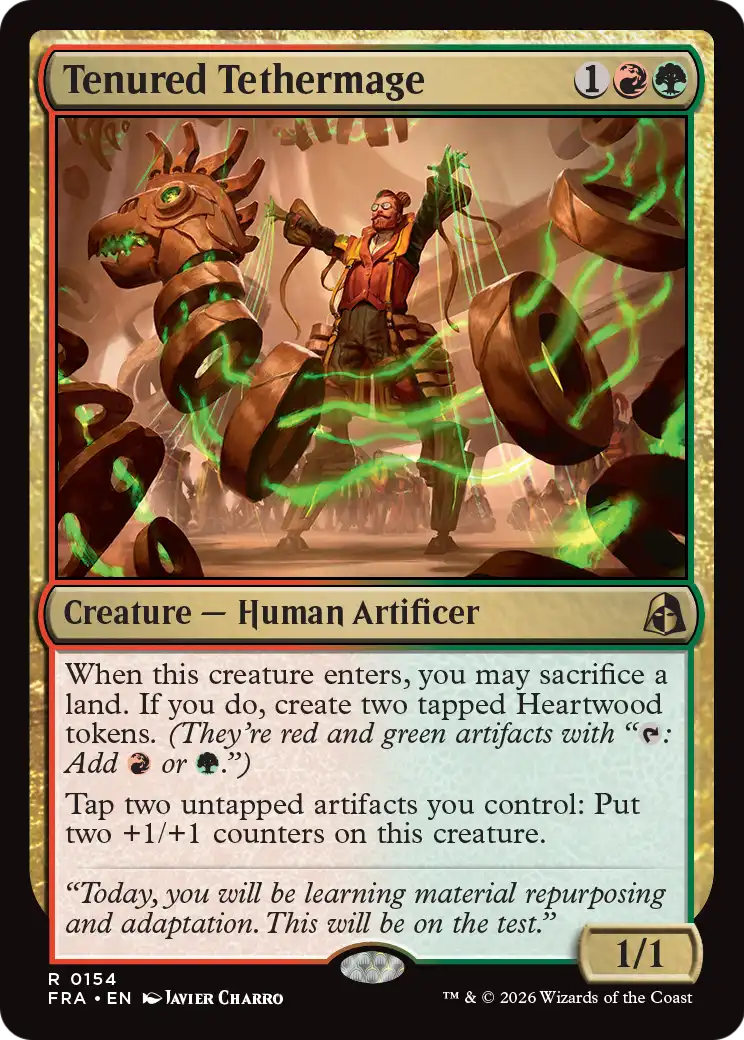 Tenured Tethermage [Reality Fracture] | Anubis Games and Hobby