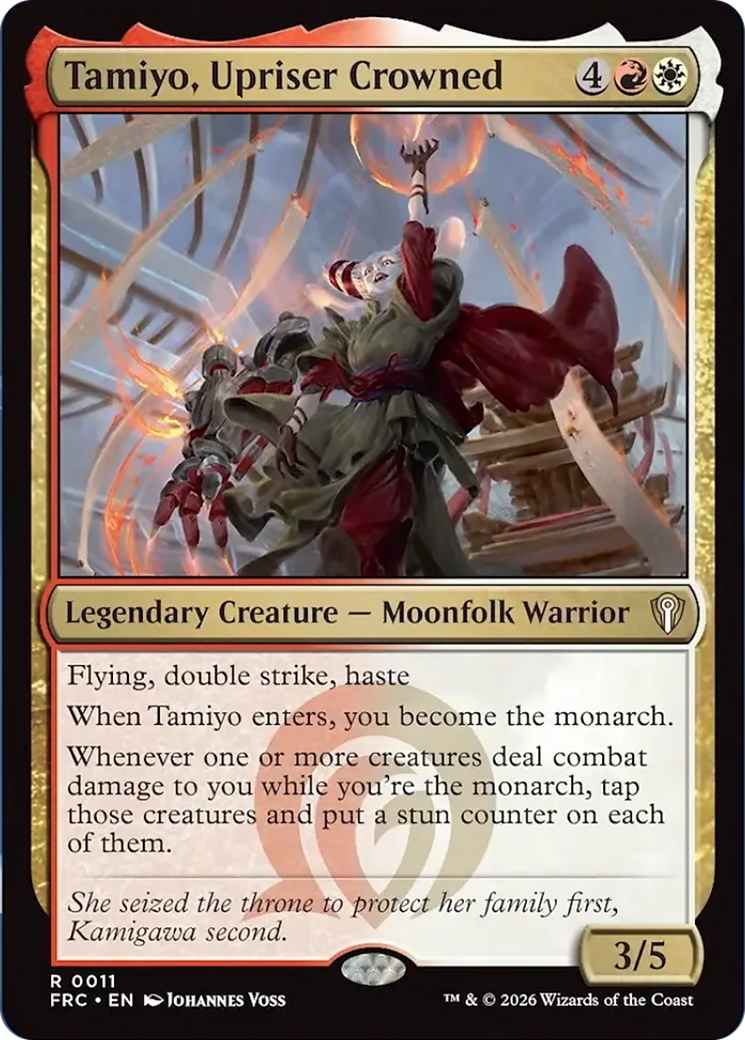 Tamiyo, Upriser Crowned [Reality Fracture Commander] | Anubis Games and Hobby
