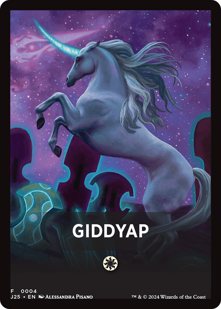 Giddyap Theme Card [Foundations Jumpstart Front Cards] | Anubis Games and Hobby