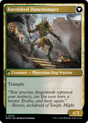 Tarkir Duneshaper // Burnished Dunestomper [March of the Machine] | Anubis Games and Hobby