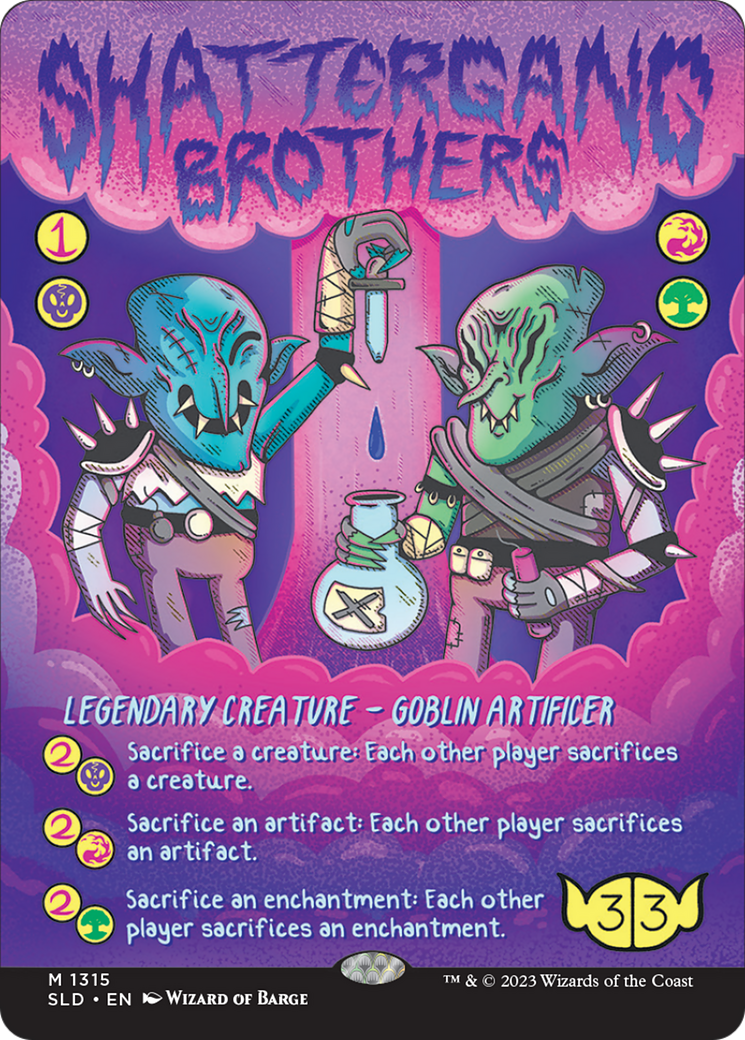 Shattergang Brothers (Rainbow Foil) [Secret Lair Drop Series] | Anubis Games and Hobby