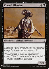 Cursed Minotaur [Mystery Booster] | Anubis Games and Hobby