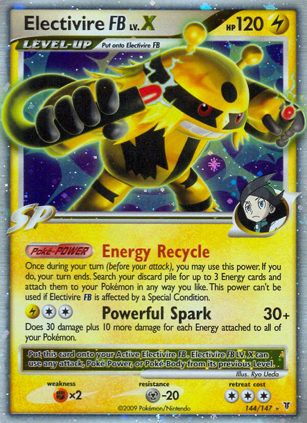 Electivire FB LV.X (144/147) [Platinum: Supreme Victors] | Anubis Games and Hobby