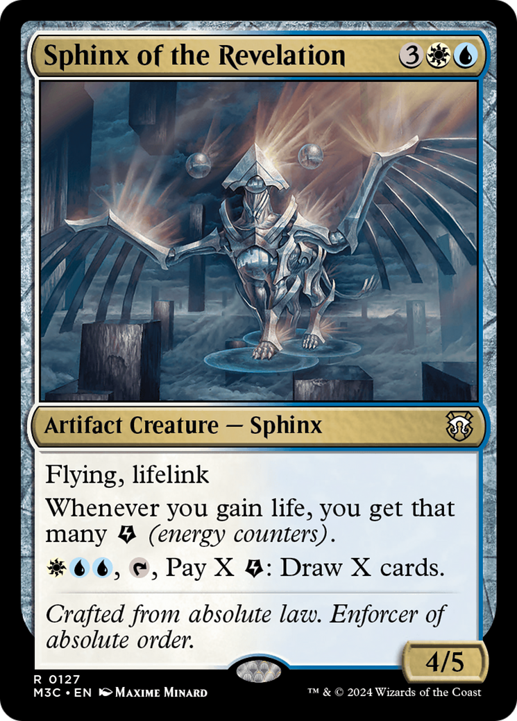 Sphinx of the Revelation (Ripple Foil) [Modern Horizons 3 Commander] | Anubis Games and Hobby