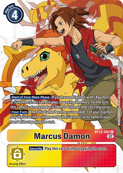 Marcus Damon [BT12-092] (Alternate Art) [Across Time] | Anubis Games and Hobby