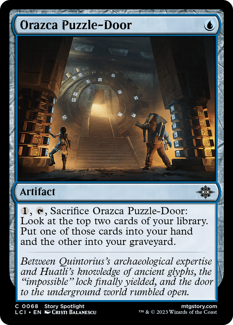 Orazca Puzzle-Door [The Lost Caverns of Ixalan] | Anubis Games and Hobby