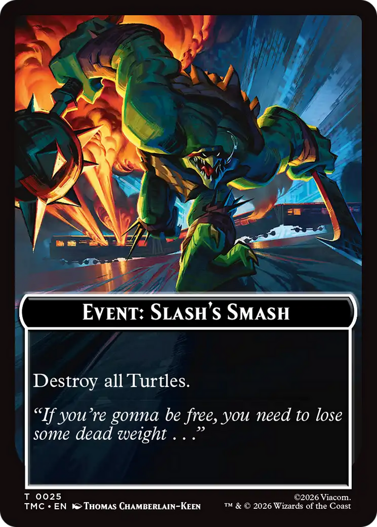 Event: Slash's Smash [Teenage Mutant Ninja Turtles Commander Tokens] | Anubis Games and Hobby