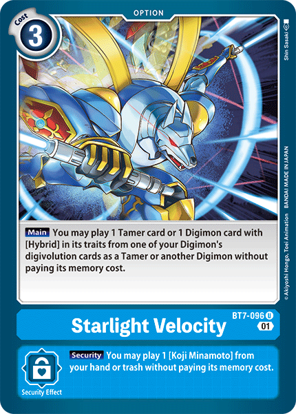 Starlight Velocity [BT7-096] [Next Adventure] | Anubis Games and Hobby