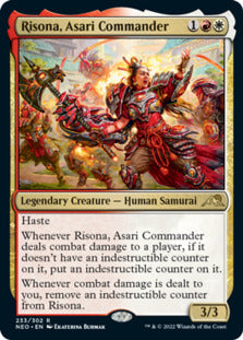 Risona, Asari Commander [Kamigawa: Neon Dynasty] | Anubis Games and Hobby