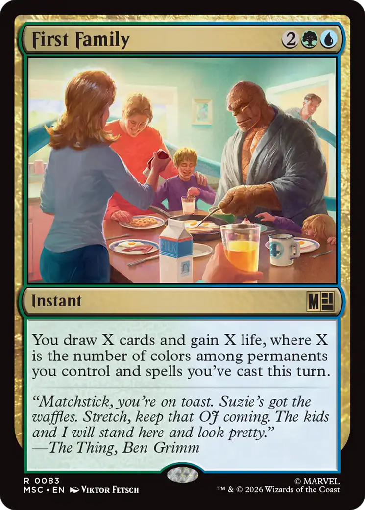 First Family [Marvel Super Heroes Commander] | Anubis Games and Hobby