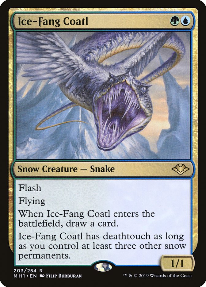 Ice-Fang Coatl [Modern Horizons] | Anubis Games and Hobby