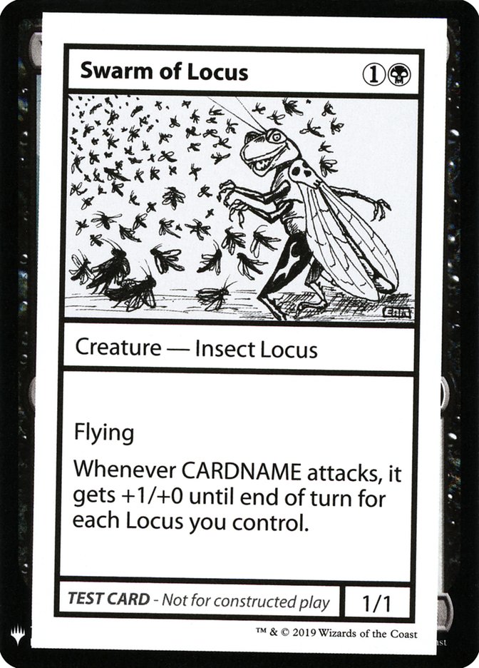 Swarm of Locus [Mystery Booster Playtest Cards] | Anubis Games and Hobby