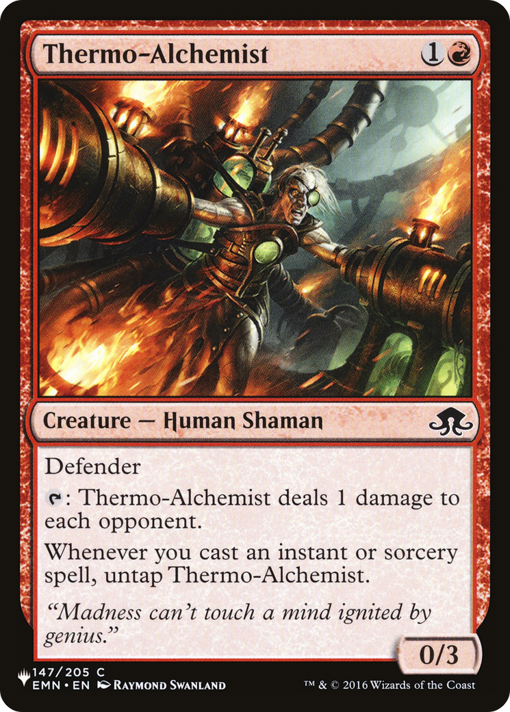 Thermo-Alchemist [The List Reprints] | Anubis Games and Hobby