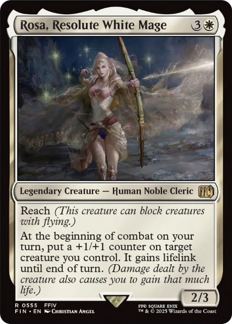 Rosa, Resolute White Mage [FINAL FANTASY] | Anubis Games and Hobby