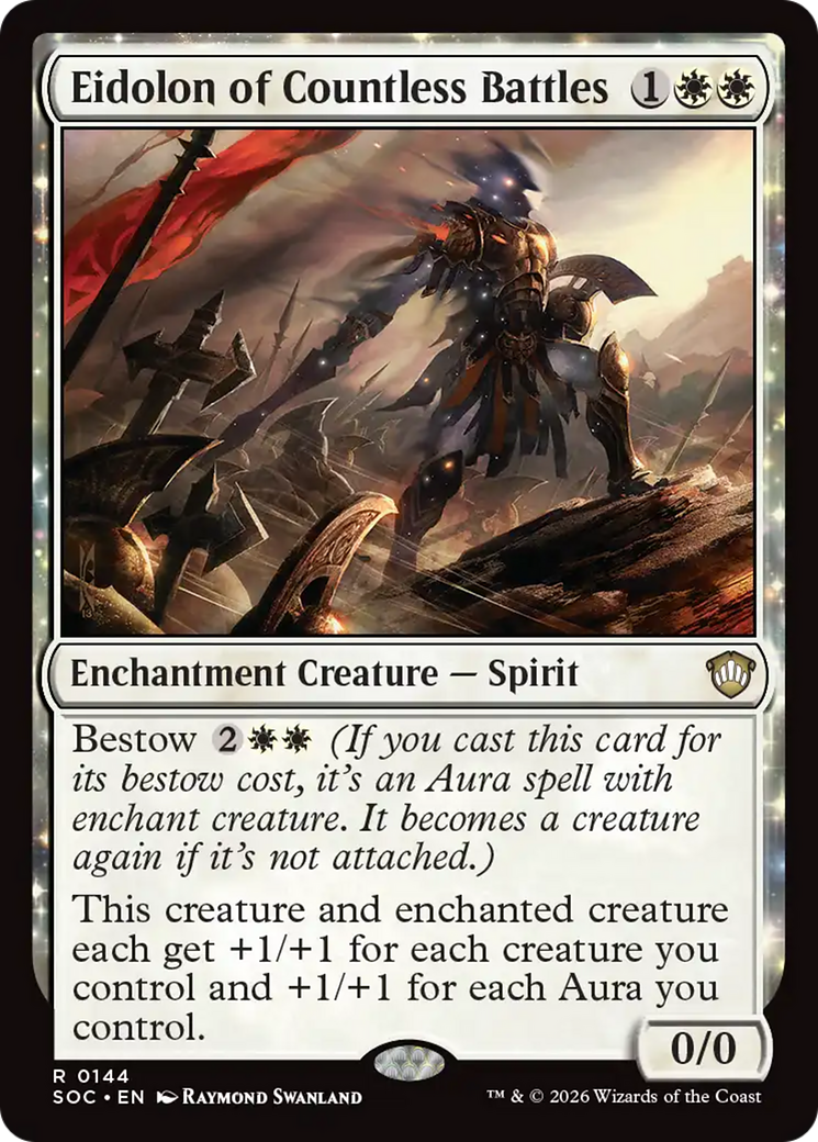 Eidolon of Countless Battles [Secrets of Strixhaven Commander] | Anubis Games and Hobby