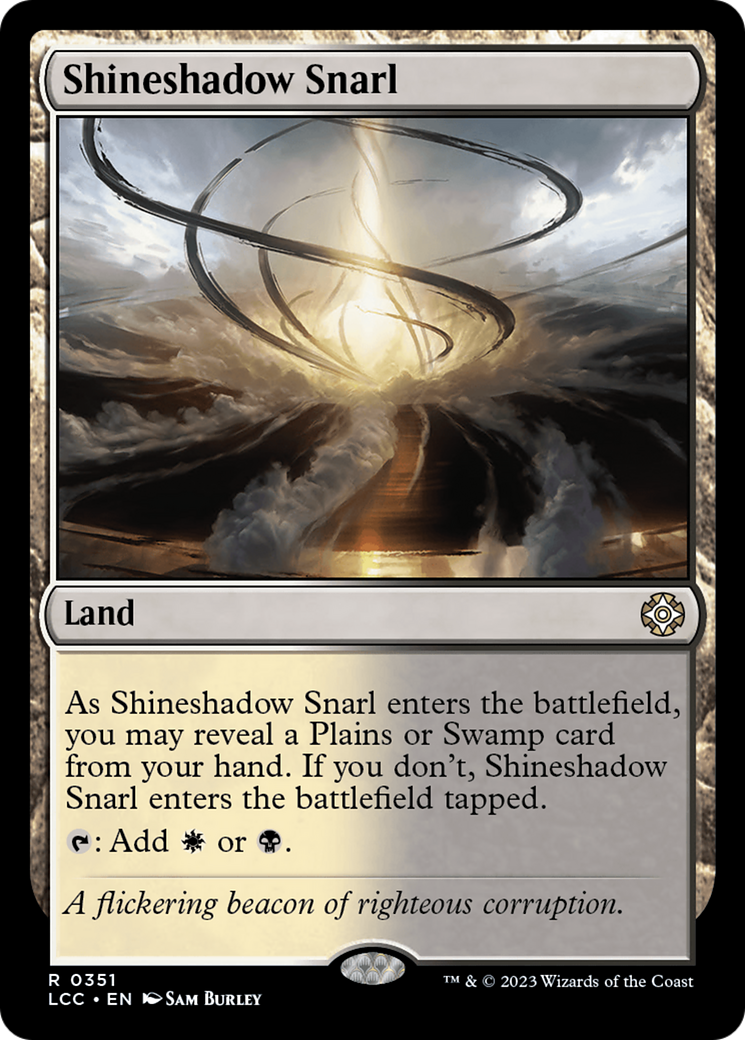 Shineshadow Snarl [The Lost Caverns of Ixalan Commander] | Anubis Games and Hobby