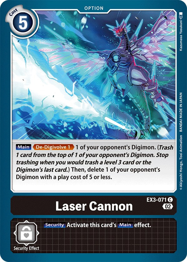 Laser Cannon [EX3-071] [Draconic Roar] | Anubis Games and Hobby