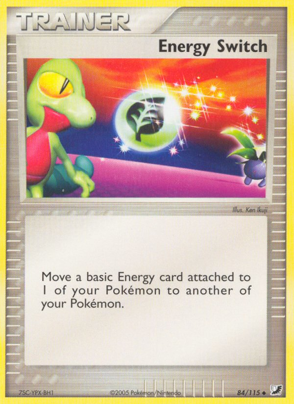 Energy Switch (84/115) [EX: Unseen Forces] | Anubis Games and Hobby