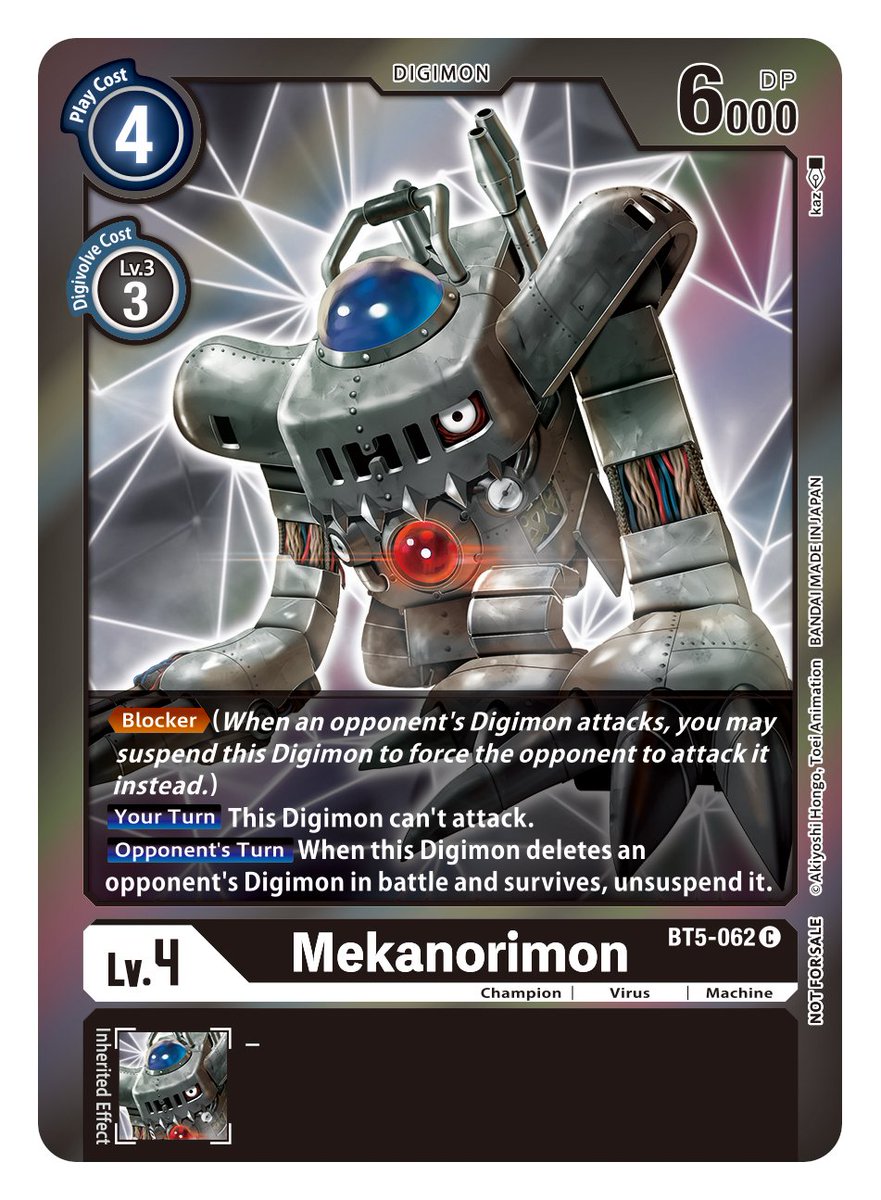 Mekanorimon [BT5-062] (Event Pack 2) [Battle of Omni] | Anubis Games and Hobby