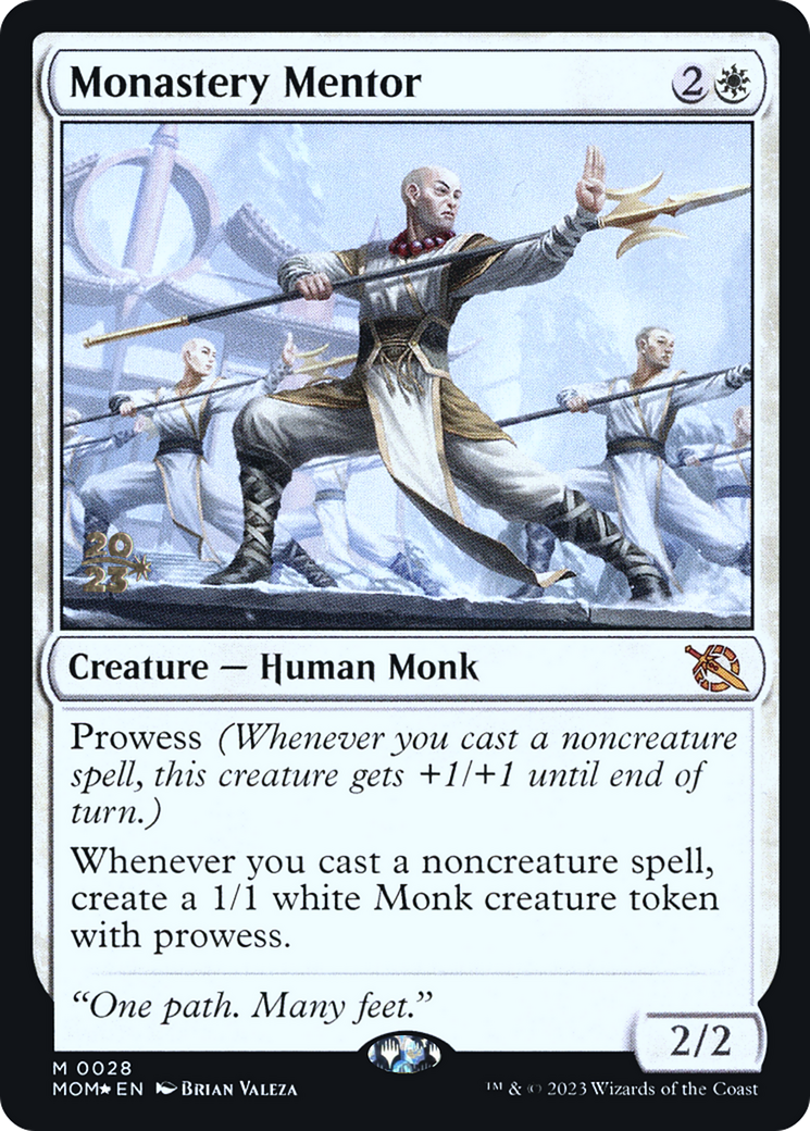 Monastery Mentor [March of the Machine Prerelease Promos] | Anubis Games and Hobby