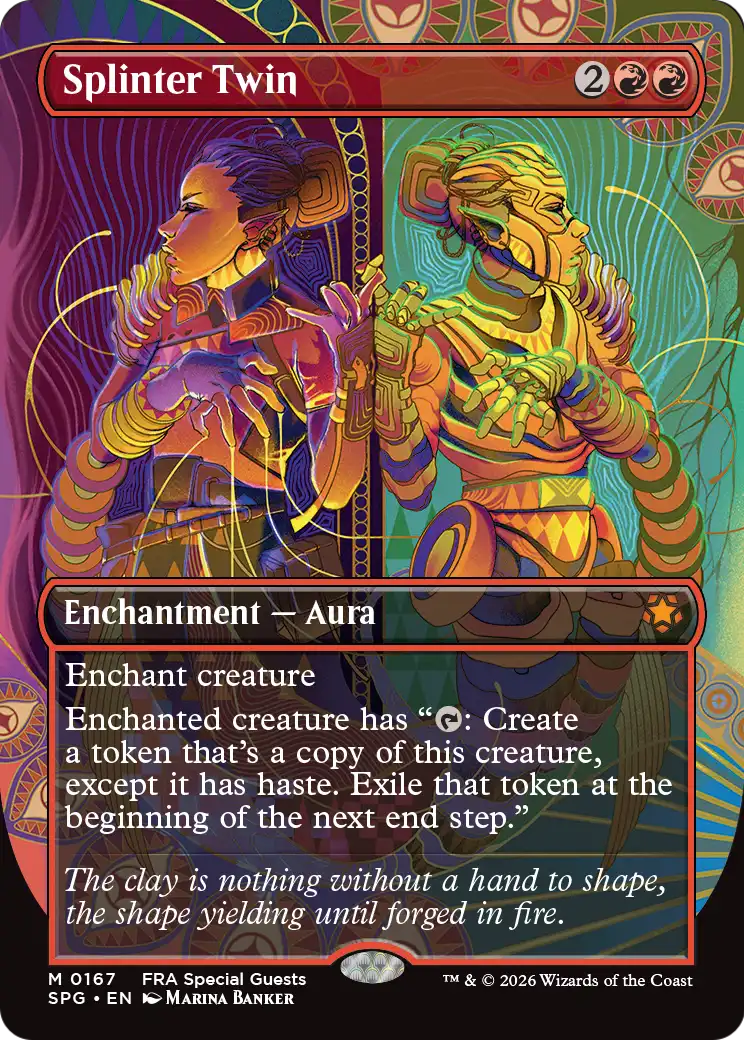 Splinter Twin (Borderless) [Reality Fracture Special Guests] | Anubis Games and Hobby